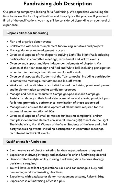 street fundraiser job description|Charity fundraiser job profile .